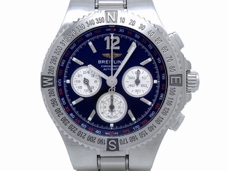 Pre-Owned BREITLING Hercules Automatic Black Dial Men's Wristwatch A39362, ML