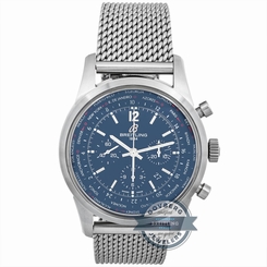 Breilting Transocean Chrono Unitime Pilot AB0510U9/C879 Auto Steel Mens Watch