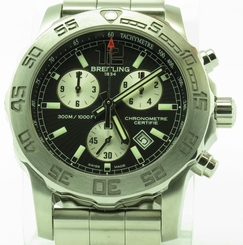 Breitling Colt Chronograph II Mens Watch A73387 Black Dial Mens Mint