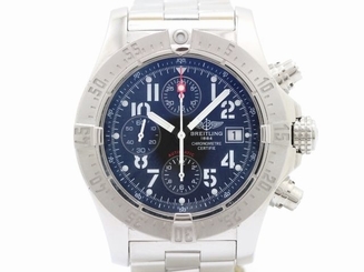 Pre-Owned Breitling Avenger Skyland Chrono SS Black Men's Auto Watch A13380,MR