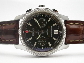 BREITLING BENTLEY MARK VI P 26362 STAINLESS STEEL MENS AUTOMATIC WATCH BROWN