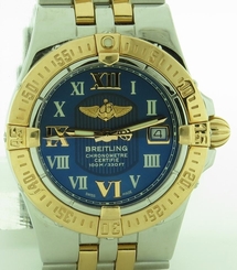 Breitling Starliner C71340 Two Tone Steel & 18K ROSE Gold Quartz Ladies Watch