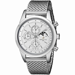 BREITLING MEN'S 43MM STEEL BRACELET & CASE AUTOMATIC WATCH A1931012-G750