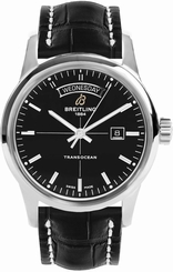 A4531012/BB69-743P BREITLING TRANSOCEAN DAY DATE NEW & AUTHENTIC MENS WATCH