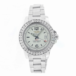 Breitling Colt Lady - Stainless Steel - Diamond Bezel A77383