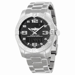 Breitling Aerospace Evo Black Dial Titanium Mens Watch E7936310-BC27TI 845960051347