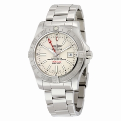 Breitling Avenger II GMT Silver Dial Automatic Mens Watch A3239011-G778SS