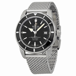 Breitling Superocean Heritage Black Dial Stainless Steel Mens Watch