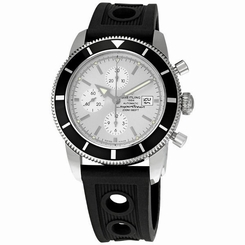 Breitling SuperOcean Heritage Chronograph Silver Dial Mens Watch A1332024-G698 845960019262