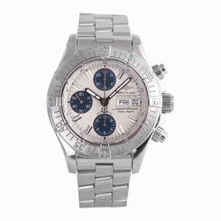 BREITLING SUPEROCEAN A13340 DAYDATE AUTOMATIC MENS CHRONOMETER LUXURY WATCH 42MM