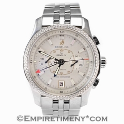 Breitling Bentley P26362 Stainless Steel White Dial Automatic Men's Watch