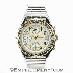 Breitling Chronomat Vitesse B13050.1 18K Two-Tone Bullet Automatic Men's Watch