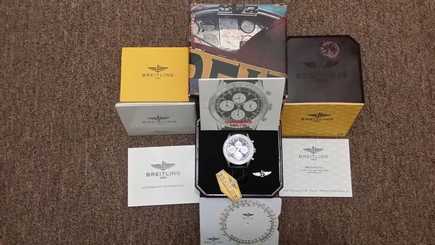 Breitling *Limited Navitimer* 1461 A38022 52-Week Calendar SLIDE RULE Mens Watch