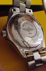 AUTHENTIC BREITLING COLT DATE CHRONOMETRE A17350 AUTOMATIC MENS WRIST WATCH