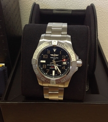 Breitling Avenger Seawolf II A17331 Volcano Black Dial - Box & Paperwork - 2016