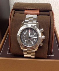 Breitling Avenger Skyland A13380 - Grey Arabic Numeral Dial B&P - 2008 -