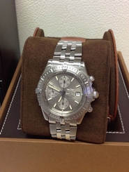 Breitling Crosswind Racing A13355 Silver Dial - 2003 - Just Serviced!