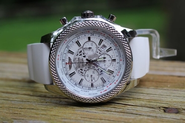 Breitling for Bentley B05 Unitime White Dial Stainless Steel AB0521