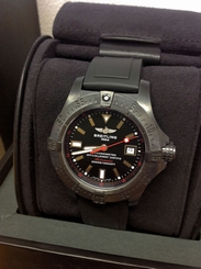 Breitling Avenger Seawolf M17330 - Blacksteel Code Red Limited Edition -B&P 2012