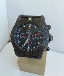 Breitling Limited Series MB0413 Chronomat GMT Blacksteel Mens Watch B & P