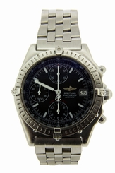 Breitling Stainless Steel Blackbird A13350 Stealth Version Automatic Wristwatch