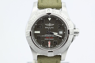 Breitling Avenger II Seawolf Tungsten Dial Military Strap A17331 Bought in 2016