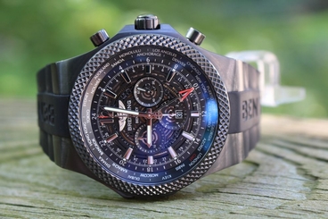Breitling for Bentley GMT Midnight Carbon Limited Edition M47362 Limited to 1000