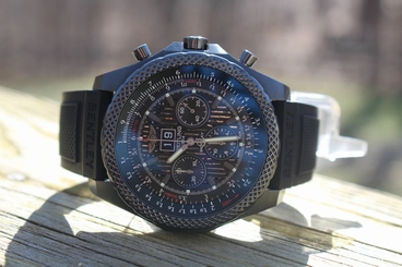 Breitling for Bentley 6.75 Midnight Carbon M44364 Limited Blacksteel