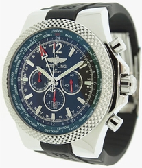 Breitling Bentley GMT Black Dial Chronograph Auto A47362S4/B919 List $11,860 845960026321