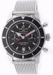 Breitling Superocean Chronograph 44 Black Dial A42337024/BB81-154A Retail $6,245