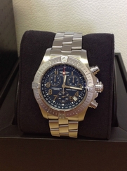 Breitling Avenger Seawolf Chronograph A73390 Blue Dial - Box & Paperwork - 2013