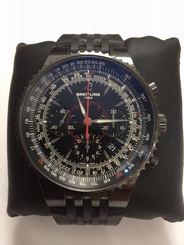 Breitling Montbrillant 47 Mens Watch BLACKSTEEL {LIMITED & NUMBERED EDITION}