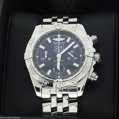 Breitling Blackbird Chronograph A44359 Steel Watch Pre-owned