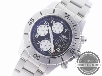 NEW BREITLING SUPEROCEAN STEELFISH A13341 AUTO CHRONOGRAPH BLACK A13341C3/BD19