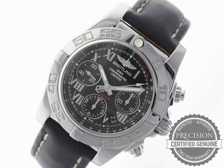BREITLING CHRONOMAT 41 AB0140 AUTOMATIC CHRONOGRAPH BLACK ROMAN AB014012/BC04