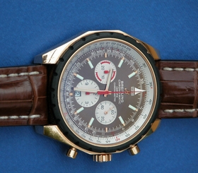 BREITLING CHRONO-MATIC LIMITED EDITION OF 500 ROSE 18K GOLD BENTLEY 49MM