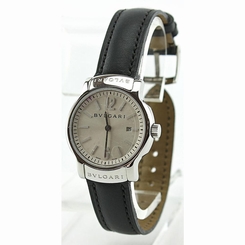 Bulgari Solotempo ST29S D79313 Stainless Steel Silver Women Watch 3839