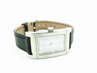 Bulgari Rettangolo St. Steel Quartz Womens Watch Mod: RT39S w/ Box $699. obo