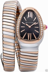 Bvlgari Bulgari Serpenti Tubogas 35mm sp35bspgd.1t Steel & Rose Gold Ret: $12600