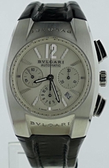 New Mens Bvlgari Ergon Chronograph Stainless Steel Watch EG35SCH