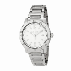 NEW BULGARI Bvlgari-Bvlgari Automatic Stainless Steel Men?��s Watch Ref. BB41WSSD
