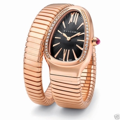 Bvlgari Bulgari Serpenti Tubogas 35mm spp35bgdg.1t 18kt Rose Gold Ret: $30,900