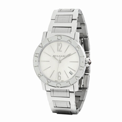 NEW Bulgari Bvlgari-Bvlgari Automatic MOP Dial Steel Ladies Watch Ref. BBL33WSSD