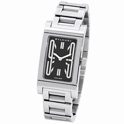 Authentic BVLGARI watch Rettangoro Quartz RT39S ladies used Wristwatch
