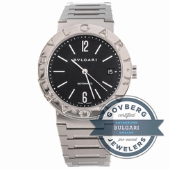 Bvlgari Bvlgari BB 38 SS AUTO Automatic 38mm Steel Bracelet Watch Date