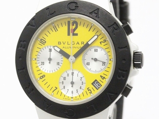 BVLGARI Aluminium Chronograph LTD Edition Automatic Mens Watch AC38TA (BF112405)