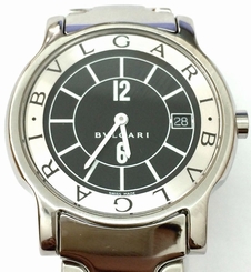 BVLGARI Solotempo ST 35 s Stainless Steel 35mm Ladies Watch