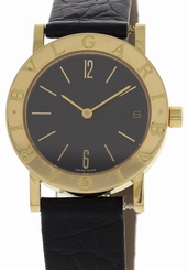 Ladies Bvlgari Bulgari 18k Yellow Gold BB 30 GL
