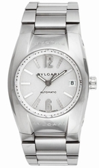 New BVLGARI ERGON Stainless Steel White Dial Men's Automatic Watch EG35C6SSD,MR