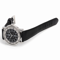 Used Watch Men Bulgari Sorotenpo ST35BSLD quartz black stainless C9E